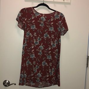 Floral mini dress